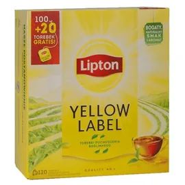 Lipton - Μαύρο Τσάι Yellow Label 120 τεμ. | Τσάι & Βότανα στο coffeetales