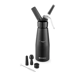 Σιφόν σαντιγύς μαύρο KITCHEN LINE 500ml | Εργαλεία Ζαχαροπλαστικής στο coffeetales