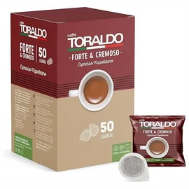 Ταμπλέτες Caffe Toraldo Forte & Cremoso 50τεμ. | Ταμπλέτες Χάρτινες Espresso E.S.E. στο coffeetales