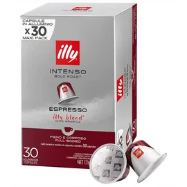 Κάψουλες Illy Intenso 30τεμ. Συμβατές Nespresso | Nespresso Κάψουλες Συμβατές στο coffeetales