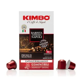 Κάψουλες Kimbo Espresso Barista Napoli Συμβατές Nespresso 30τεμ. | Nespresso Κάψουλες Συμβατές στο coffeetales