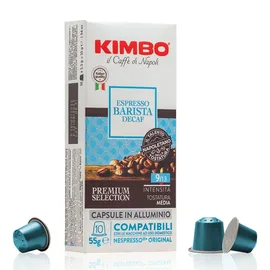 Κάψουλες Kimbo Espresso Barista Decaf 100τεμ Συμβατές Nespresso. | Nespresso Κάψουλες Συμβατές στο coffeetales