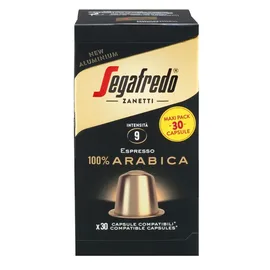 Κάψουλες Segafredo Espresso 100% Arabica 30τεμ. Συμβατές Nespresso | Nespresso Κάψουλες Συμβατές στο coffeetales