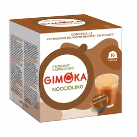 Κάψουλες Gimoka Nocciolino Φουντούκι 16τεμ. Συμβατές Dolce Gusto | Dolce Gusto Κάψουλες Συμβατές στο coffeetales