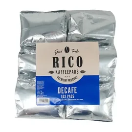 Ταμπλέτες Senseo Rico megabag decaf 102τεμ. | Senseo Ταμπλέτες Καφέ  στο coffeetales