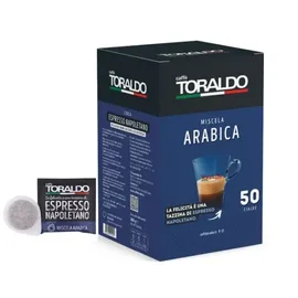 Ταμπλέτες Toraldo Arabica 50τεμ. | Ταμπλέτες Χάρτινες Espresso E.S.E. στο coffeetales