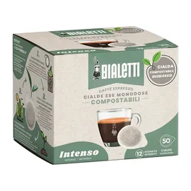 Ταμπλέτες Bialetti Intenso 50τεμ. | Ταμπλέτες Χάρτινες Espresso E.S.E. στο coffeetales