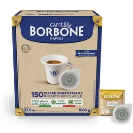 Ταμπλέτες Caffe Borbone Oro 150τεμ. | Ταμπλέτες Χάρτινες Espresso E.S.E. στο coffeetales