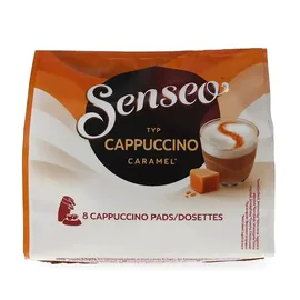 Ταμπλέτες Senseo Cappuccino Caramel 8τεμ. | Senseo Ταμπλέτες Καφέ  στο coffeetales