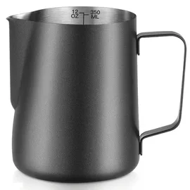 4Bars P306 350 ml - Γαλατιέρα Inox με Δείκτη Μέτρησης Μαύρη | Γαλατιέρες στο coffeetales