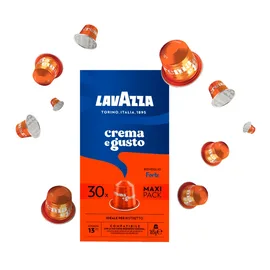 Κάψουλες Lavazza Espresso Crema&Gusto Forte Συμβατές Nespresso 30τεμ. | Nespresso Κάψουλες Συμβατές στο coffeetales