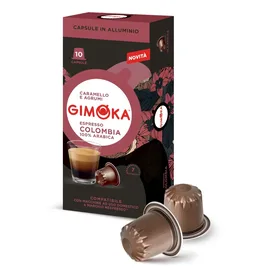 Κάψουλες Gimoka Espresso Colombia 10τεμ. Συμβατές Nespresso | Nespresso Κάψουλες Συμβατές στο coffeetales