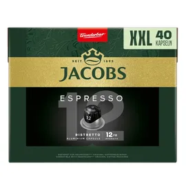 Κάψουλες Jacobs Ristretto Espresso 40τεμ. Συμβατές Nespresso | Nespresso Κάψουλες Συμβατές στο coffeetales