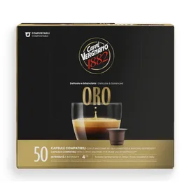 Κάψουλες Vergnano Oro 50τεμ. Συμβατές Nespresso | Nespresso Κάψουλες Συμβατές στο coffeetales