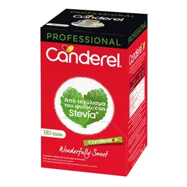 Canderel Στέβια 130 Sticks | Υποκατάστατα Ζάχαρης στο coffeetales