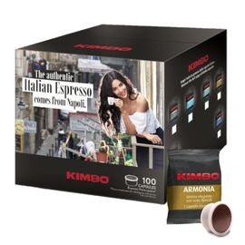 Κάψουλες Kimbo Armonia Συμβατές Lavazza Point 100τεμ. | Lavazza Point Κάψουλες στο coffeetales