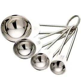 Μεζούρες - Κουτάλια Inox 1-15ml (Σετ 4τεμ.) | Εργαλεία Μέτρησης στο coffeetales
