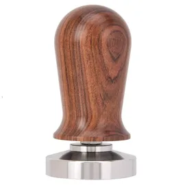 Tamper με ξύλινη λαβή 58 mm- Δυναμομετρικό Πατητήρι Καφέ | Πατητήρια στο coffeetales