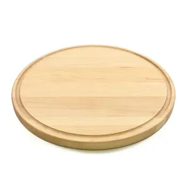 Ξύλινο Πλατώ Σερβιρίσματος με Λούκι Φ30 x Y2cm | Ψωμιέρες & Σκεύη σερβιρίσματος στο coffeetales