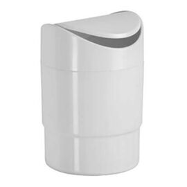 Κάδος Επιτραπέζιος Πλαστικός Λευκός 11x17 cm | Κουτιά & Δοχεία Οργάνωσης στο coffeetales