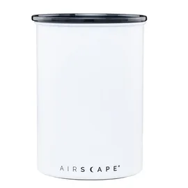 Δοχείο Αποθήκευσης Μεταλλικό Καφέ Airscape Λευκό Ματ 1800ml/500gr | Δοχεία Αποθήκευσης Καφέ στο coffeetales