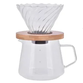 Belogia CDG 402 - Coffee Dripper Set Glass 400ml | Συσκευές Εκχύλισης Καφέ στο coffeetales