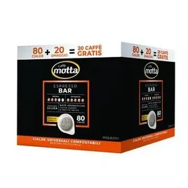 Ταμπλέτες Motta Espresso Bar 80 + 20τεμ. δώρο | Ταμπλέτες Χάρτινες Espresso E.S.E. στο coffeetales