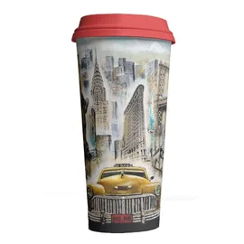 Διπλότοιχο Ποτήρι Pin Up 16oz, 25τμχ | Ποτήρια & Καπάκια στο coffeetales