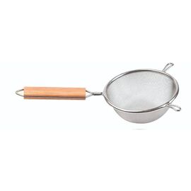 Σουρωτήρι Inox με Ξύλινη Λαβή Φ19cm | Σουρωτήρια & Χωνιά στο coffeetales