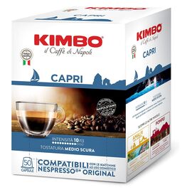 Κάψουλες Kimbo Capri 50τεμ. Συμβατές Nespresso | Nespresso Κάψουλες Συμβατές στο coffeetales
