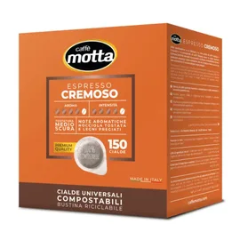 Ταμπλέτες Motta Espresso Cremoso 150τεμ. | Ταμπλέτες Χάρτινες Espresso E.S.E. στο coffeetales