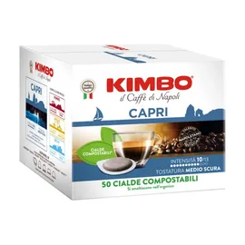 Ταμπλέτες Kimbo Capri 50τεμ. | Ταμπλέτες Χάρτινες Espresso E.S.E. στο coffeetales