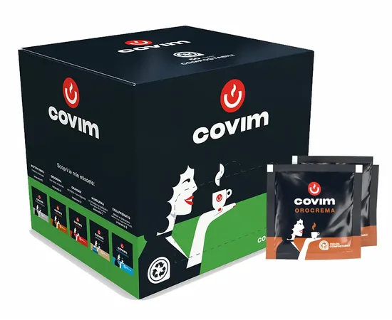 Ταμπλέτες Covim OroCrema 150τεμ. | Ταμπλέτες Χάρτινες Espresso E.S.E. στο coffeetales