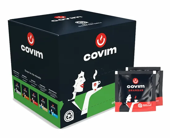 Ταμπλέτες Covim Gran Bar 150τεμ. | Ταμπλέτες Χάρτινες Espresso E.S.E. στο coffeetales