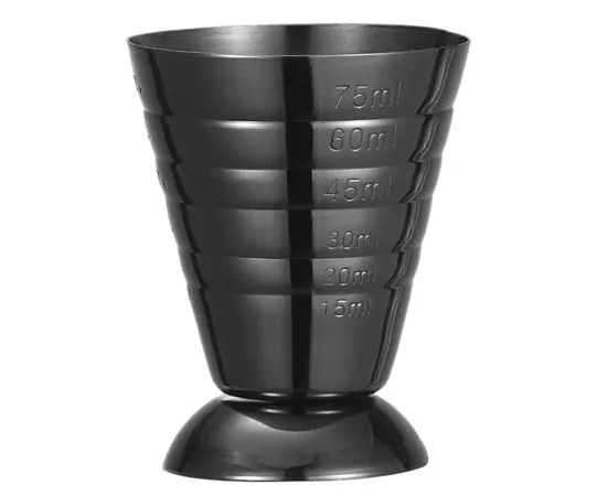 Μεζούρα ποτών Multi Jigger Μαύρη 15ml/75ml | Μεζούρες & Jigger στο coffeetales