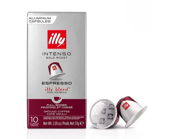 Κάψουλες Illy Intenso 10τεμ. Συμβατές Nespresso | Nespresso Κάψουλες Συμβατές στο coffeetales
