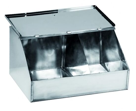 Καφεκούτι Inox 2 Θέσεων Γίγας 33x23x17cm | Κουτιά & Δοχεία Οργάνωσης στο coffeetales Καφεκούτι Inox 2 Θέσεων Γίγας 33x23x17cm | Κουτιά & Δοχεία Οργάνωσης στο coffeetales