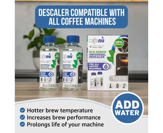 Caffenu Eco - Αφαλατικό υγρό 2x200ml | Οικιακά στο coffeetales