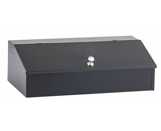 Καφεκούτι Inox μαύρο 2 Θέσεων Μικρό 28x15x9cm | Κουτιά & Δοχεία Οργάνωσης στο coffeetales