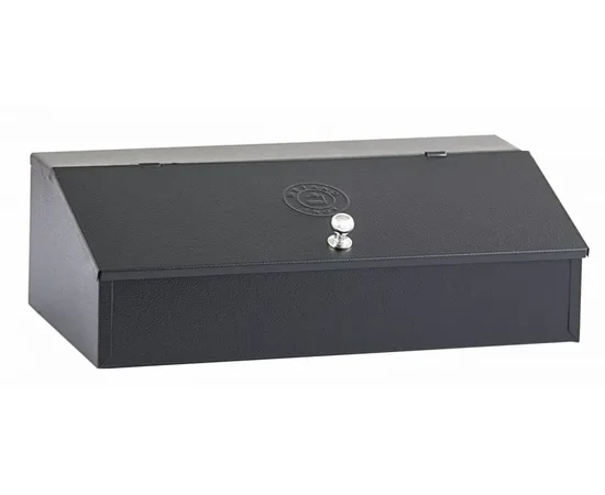 Καφεκούτι Inox μαύρο 3 Θέσεων Μικρό 28x15x9cm | Κουτιά & Δοχεία Οργάνωσης στο coffeetales