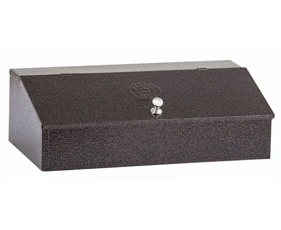 Καφεκούτι Inox καφέ σφυρήλατο 3 Θέσεων Μικρό 28x15x9cm | Κουτιά & Δοχεία Οργάνωσης στο coffeetales