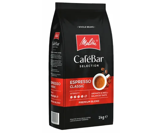 Καφές Espresso Melitta CafeBar Espresso Classic 1Kg Σπυρί | Κόκκοι στο coffeetales
