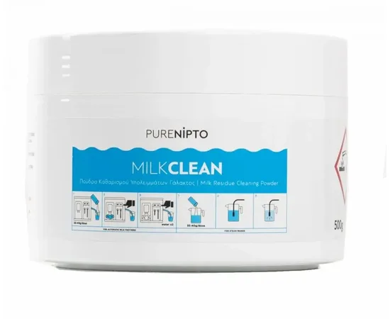 Purenipto Milk Clean 500gr - Καθαριστικό Υπολειμμάτων Γάλακτος | Επαγγελματικά στο coffeetales
