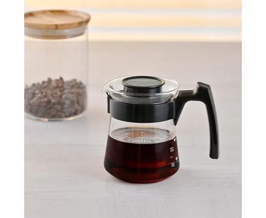 Hario Pegasus Server PES-01 - Γυάλινη κανάτα σερβιρίσματος 300ml | Συσκευές Εκχύλισης Καφέ στο coffeetales