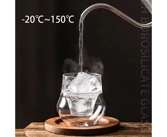 Belogia sg040 - Διπλότοιχο Γυάλινο Ποτήρι Espresso 120ml | Φλυτζάνια & Κούπες στο coffeetales