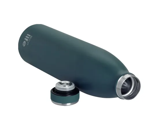 Μπουκάλι Θερμός Slim Blue 1lt | Οικολογικά Ποτήρια στο coffeetales