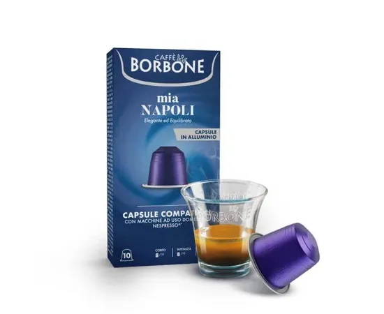 Κάψουλες Borbone Mia Napoli 100τεμ. Συμβατές Nespresso | Nespresso Κάψουλες Συμβατές στο coffeetales