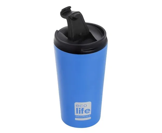 Ποτήρι Θερμός Sky Blue 370ml | Οικολογικά Ποτήρια στο coffeetales