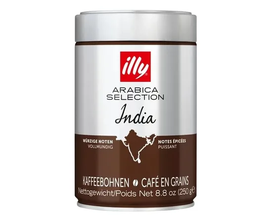Καφές Espresso Illy Monoarabica India 250g Σπυρί | Κόκκοι στο coffeetales