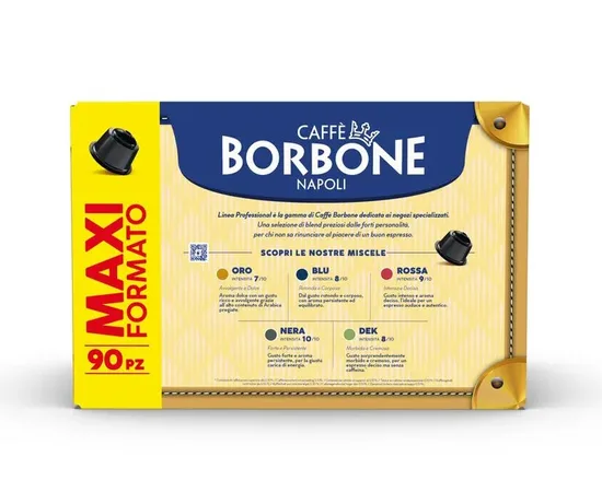 Κάψουλες Borbone Oro 90τεμ. Συμβατές Dolce Gusto | Dolce Gusto Κάψουλες Συμβατές στο coffeetales